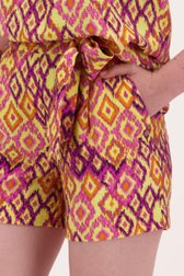 Short jaune à imprimé de Libelle pour Femmes