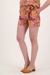 Short jaune à imprimé de Libelle pour Femmes