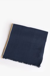 Sjaal in blauwe tinten van Ravøtt voor Heren