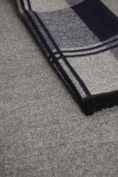 Productfoto 1 van Sjaal met navy-grijs dampatroon door Liberty Island voor Heren