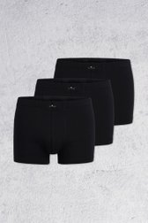 Slips noirs – Trunk pants – Set de 3 de Tom Tailor pour Hommes
