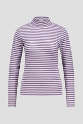Photo produit 1 de Sous-pull à rayures violettes de Libelle pour Femmes