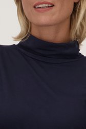 Sous-pull bleu foncé avec stretch	 de Liberty Island pour Femmes