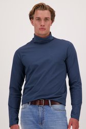 Sous-pull bleu de Ravøtt pour Hommes