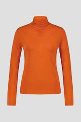 Sous-pull orange de Geisha pour Femmes