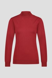 Sous-pull rouge foncé de Claude Arielle pour Femmes
