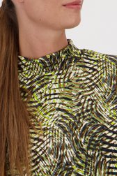 Souspull met bladerprint van Geisha voor Dames