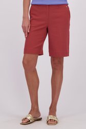 Detail van Stijlvolle bruine bermuda door Claude Arielle voor Dames