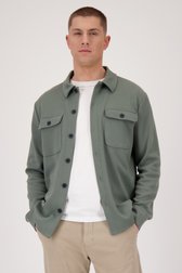 Surchemise texturée verte de ONLY & SONS pour Hommes