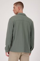 Surchemise texturée verte de ONLY & SONS pour Hommes