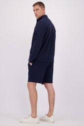 Le dos de Sweat zippé blue foncé de Liberty Island pour Hommes