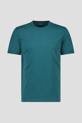 T-shirt à col rond vert foncé de Ravøtt pour Hommes