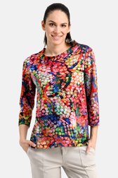 T-shirt à imprimé coloré de Bicalla pour Femmes