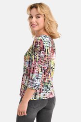 T-shirt à imprimé coloré de Bicalla pour Femmes