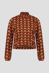 T-shirt à motif graphique multicolore de Geisha pour Femmes