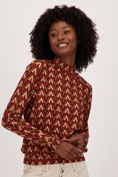 T-shirt à motif graphique multicolore de Geisha pour Femmes
