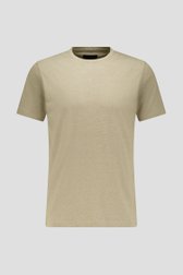 Photo produit 1 de T-shirt à rayures beige de Ravøtt pour Hommes