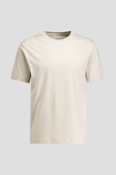 Photo produit 1 de T-shirt beige en coton de Marc O'Polo pour Hommes