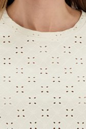 T-shirt beige texturé de JDY pour Femmes