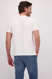 T-shirt blanc à col rond de Liberty Island pour Hommes