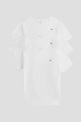 Photo produit 1 de T-shirt blanc à col rond - Set de 3 de Tommy Hilfiger pour Hommes
