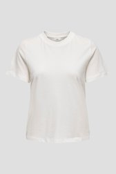 T-shirt blanc uni de JDY pour Femmes