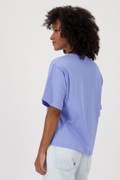 T-shirt bleu clair avec broderie de Louise pour Femmes
