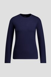 Photo produit 1 de T-shirt bleu foncé à manches longues de Liberty Island pour Femmes