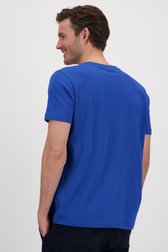 T-shirt bleu "Good Vibes"  de Ravøtt pour Hommes