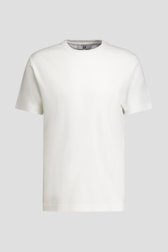 Photo produit 1 de T-shirt écru à col rond de Upper East pour Hommes
