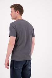 T-shirt gris de Ravøtt pour Hommes