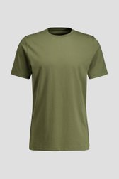 Photo produit 1 de T-shirt kaki à col rond de Liberty Island pour Hommes