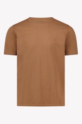 T-shirt marron clair  de Ravøtt pour Hommes