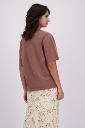 Le dos de T-shirt marron de Louise pour Femmes