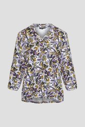 T-shirt met bloemenprint van Signature voor Dames