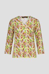 T-shirt met kleurrijke print van Claude Arielle voor Dames