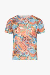 T-shirt met kleurrijke print van Diane Laury voor Dames