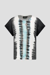 T-shirt met tie-dye print van Signature voor Dames