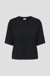Photo produit 1 de T-shirt noir à paillettes de JDY pour Femmes