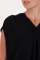 T-shirt noir ample  de Opus pour Femmes