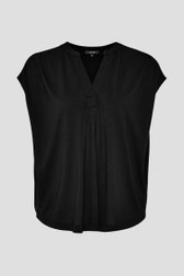 T-shirt noir ample  de Opus pour Femmes