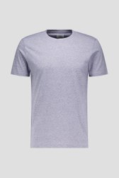 Photo produit 1 de T-shirt rayé blanc-bleu de Casual Five pour Hommes