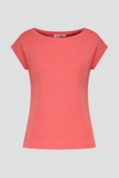 Photo produit 1 de T-shirt rose à manches courtes de D'Auvry pour Femmes