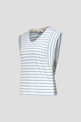 T-shirt sans manches rayé bleu  de Louise pour Femmes