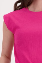 T-shirt sans manches rose de Liberty Island pour Femmes