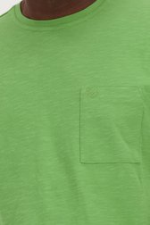 T-shirt vert à col rond de Ravøtt pour Hommes