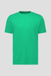 T-shirt vert à col rond de Ravøtt pour Hommes