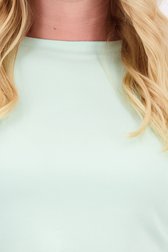 Détail de T-shirt vert clair à manches 3/4 de Liberty Loving nature pour Femmes