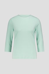 Photo produit 1 de T-shirt vert clair à manches 3/4 de Liberty Loving nature pour Femmes