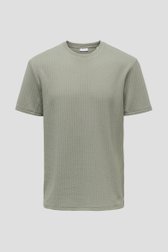 Photo produit 1 de T-shirt vert clair en tissu texturé  de Only & Sons pour Hommes